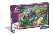 Puslespil - Clementoni Puzzle Unicorn Academy - 104 pcs. Floor - 25093
