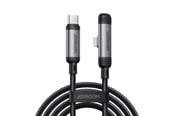 USB kabel - Joyroom S-A56 EnjoyX Series 90° USB-C - Lightning cable 30W 1.2m - black - S-A56_CL