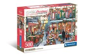 Puslespil - Clementoni Jigsaw Puzzle The Joy of Christmas - 500 pcs. Floor - 35160