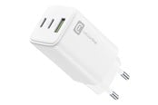Strømforsyning - CELLULAR line ACHUSB3GAN65WTABW - power adapter - QC / PD portable - 65 Watt Strømforsyning - 65 Watt - ATX - 80 Plus - ACHUSB3GAN65WTABW