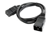 Strømkabel (ekstern) - Gembird Cablexpert - power extension cable - IEC 60320 C20 to IEC 60320 C19 - 1.5 m - PC-189-C19