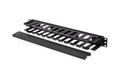 Rack skabe - Lanberg - rack cable organiser - plastic type A - 1U - AK-1703-B