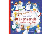 Børnebøger - 10 små engle hjælper med julen - Børnebog - Hardcover - 9788776372873