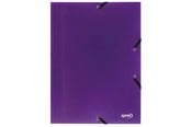 Lommer, Omslag & Registre - SPREE Elastikmappe PP C4 LILLA - 75608