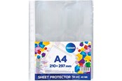Lommer, Omslag & Registre - CENTRUM Plastlomme A4, 40 micron,100 stk. - 80231
