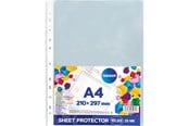 Lommer, Omslag & Registre - CENTRUM Plastlomme A4, 25 micron,100 stk. - 80031