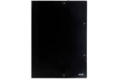 Lommer, Omslag & Registre - SPREE Elastikmappe PP C3 SORT - 75639
