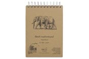 Blokke, Formularer & Notesbøger - SMLT Tegneblok SKITSE NATUR. BROWN A5. 135g - SM103-A5