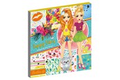 Blokke, Formularer & Notesbøger - Creative Craft Group BESTIES Design Blok, 25x25cm. 230g HAPPY - 140006