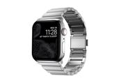 Smartwatch - Tilbehør - Nomad - Steel Band - 44mm/42mm | Silver Hardware | V2 - NM1A4HSXS0