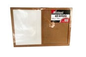 Konference & Præsentation - BRIGHTOFFICE Whiteboard/Kork tavle 40*60 cm. - 7397900