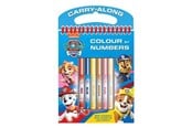Kreativt Legetøj - Alligator PAW PATROL Colours By Numbers Set - 3297