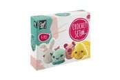 Kreativt Legetøj - Creative Craft Group CROCHET KIT Hæklesæt ANIMALS 4 stk. - CR1721/GE