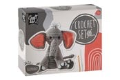 Kreativt Legetøj - Creative Craft Group CROCHET KIT Hæklesæt ELEFANT - CR1733/GE
