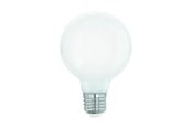 Smart Home - EGLO CONNECT.Z E27 G80 opal SMART pære M/FARVER(RGB) OG VARM HVID LYS - 110354