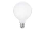 Smart Home - EGLO CONNECT.Z E27 G95 opal SMART pære M/FARVER(RGB) OG VARM HVID LYS - 110355