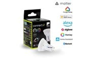 Smart Home - EGLO CONNECT.Z GU10 opal SMART pære M/FARVER(RGB) OG TUNABLE WHITE - 110421