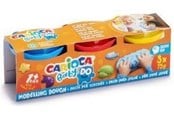 Hobby artikler - Carioca BABY Modelervoks, 3x75gr. - 43179