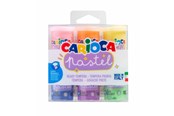 Hobby artikler - Carioca PASTEL Tempera 25ml 6 stk. - 43185