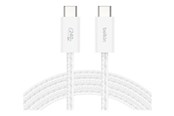 USB kabel - Belkin BoostCharge - USB-C cable - 24 pin USB-C to 24 pin USB-C - 1.5 m - BBD009HQ05WH2PK