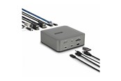 Dockingstation - StarTech.com - docking station - USB-C / USB4 / Thunderbolt 3 / Thunderbolt 4 / Thunderbolt 5 / USB-A - DP HDMI - 1GbE - TAA Compliant - 215UE-TB5USB4DOCK