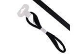 Hobby artikler - SCANSEASON Gavebånd ribbet, 10mm*10meter SORT - 100435