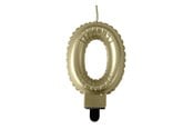 Hobby artikler - SCANSEASON Tallys 0  7.5 cm. guld - 100458