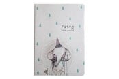 Papir, Fotopapir og Etiketter - Hobby Mate Notesbog 19*25,5cm. Lin. Fairytale Eleph - 105492