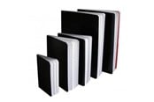 Papir, Fotopapir og Etiketter - BRIGHTOFFICE Notes sort voks A5 INDEX - 12028