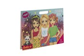 Papir, Fotopapir og Etiketter - Creative Craft Group BESTIES Malebog 26x35,5cm. 25 ark+sticke - 140004