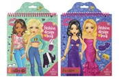 Legetøj - Creative Craft Group BESTIES Fashion Designer Book 24x20cm. - 140007