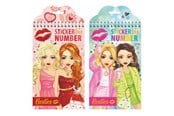 Papir, Fotopapir og Etiketter - Creative Craft Group BESTIES Sticker by Number 12 ark + 6 ark - 140047