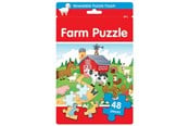 Legetøj - Alligator Puslespil Puzzle Bag FARM - 3323