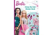 Papir, Fotopapir og Etiketter - Alligator BARBIE Dress the Doll Sticker Book - 3335
