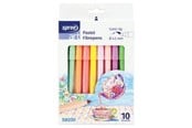 Hobby artikler - SPREE Tusser. 10 stk. ø4,5mm. PASTELFARVER - 58030