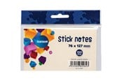 Papir, Fotopapir og Etiketter - CENTRUM StickNotes 75*125mm 100 ark pastelgul - 80084