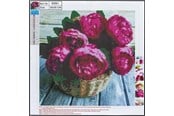 Hobby artikler - CENTRUM Diamond Painting 30*30cm. BLOMSTER - 80881