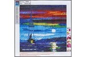 Hobby artikler - CENTRUM Diamond Painting 30*30cm. MÅNESKIN - 80887