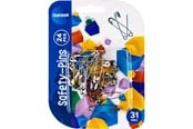 Hobby artikler - CENTRUM Sikkerhedsnål. Kort m.m 24 stk. 31mm. - 80929