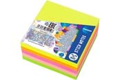 Papir, Fotopapir og Etiketter - CENTRUM StickNotes 75*75mm 400 ark neon ass - 82212