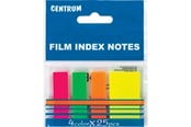 Papir, Fotopapir og Etiketter - CENTRUM Indeksfaner 45*12, 45*25mm 4 neonfrv. - 82216