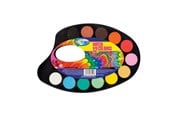 Hobby artikler - CENTRUM Farvelade 12 farver + pensel. - 87501