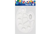 Hobby artikler - CENTRUM Palette til maling. 22*17cm. 10 rum - 87502