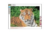 Hobby artikler - CENTRUM Diamond Painting 30*40cm. TIGER - 89752