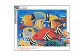 Hobby artikler - CENTRUM Diamond Painting 40*50cm. FISK - 89758