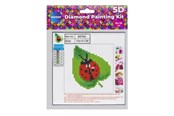 Hobby artikler - CENTRUM Diamond Painting 15*15cm. Mariehøne - 89764