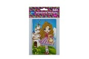 Hobby artikler - CENTRUM Diamond Painting 10*15cm. m. staffeli - 89768