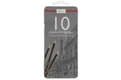 Hobby artikler - Creative Craft Group Tegneblyanter 6B-4H, 10 stk. i metalbox - AR0209/GE