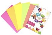 Papir, Fotopapir og Etiketter - Creative Craft Group Kopipapir A4, FLOUR 75g. 40 ark. ass. - CR0009/GE