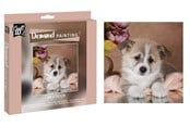 Hobby artikler - Creative Craft Group Diamond Painting 20*20cm. Hund - CR2097/23GE3